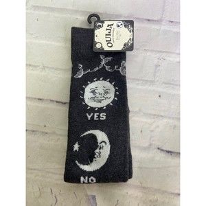 Hasbro Ouija Mystifying Oracle Logo Knee High Socks 1 Pair Show Size 4-10 NEW